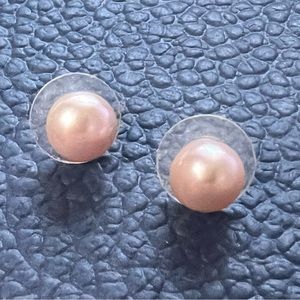 Freshwater Pearl Stud Earrings